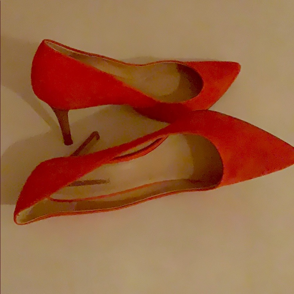 BCBGeneration heels; color FireAnt